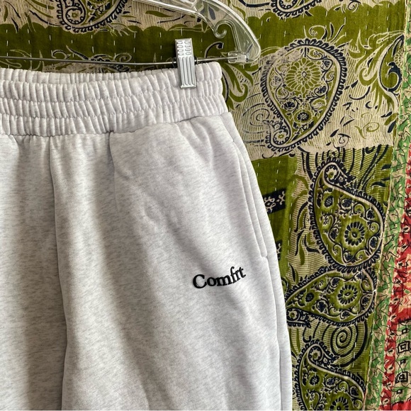 Comfrt Heather Storm Cloud Jogger Athleisure Sweatpants Size Medium - Picture 4 of 16